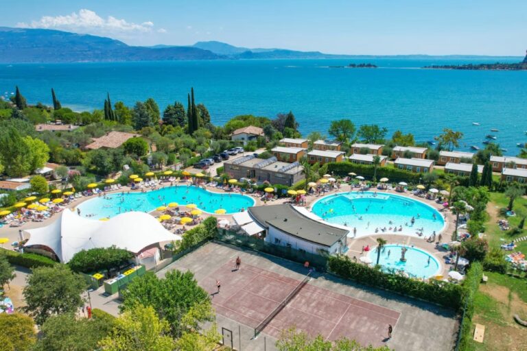 Camping Europa Silvella aan het Gardameer