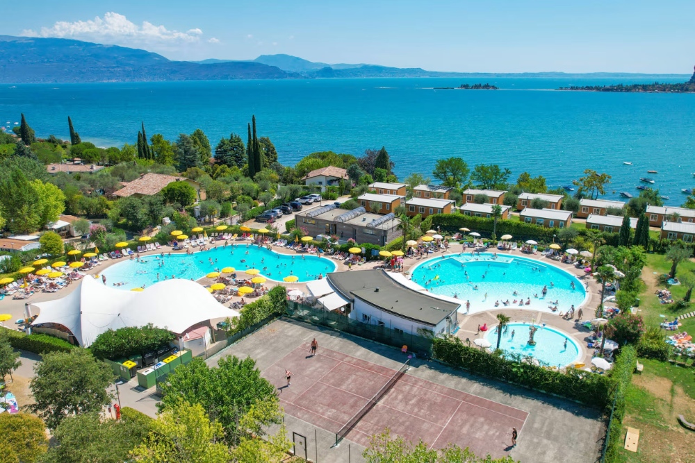 Camping Europa Silvella aan het Gardameer