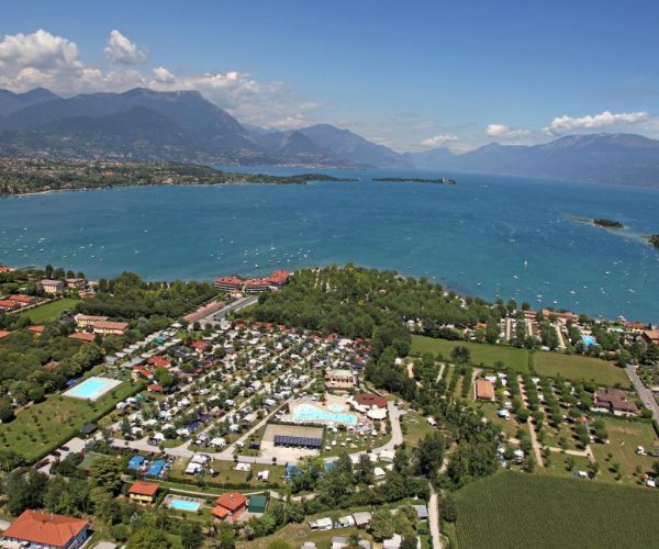 Camping Baia Verde aan het Gardameer in Italië