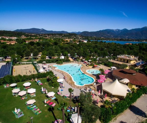 Camping Baia Verde aan het Gardameer in Italië