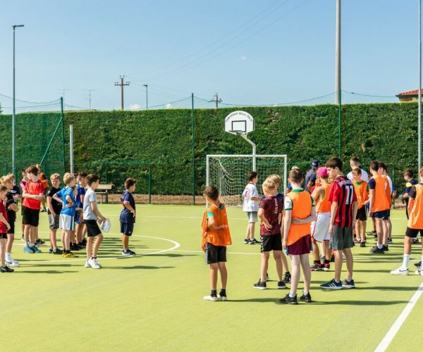 voetballen op camping bella italia