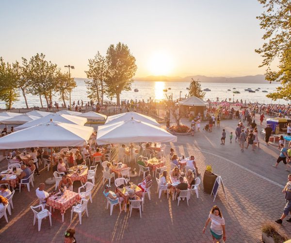 Camping Cisano san vito gelegen bij lazise aan het gardameer