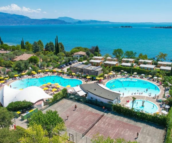 Camping Europa Silvella aan het Gardameer