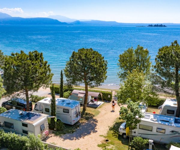 Camping La Gardiola aan het Gardameer in italie