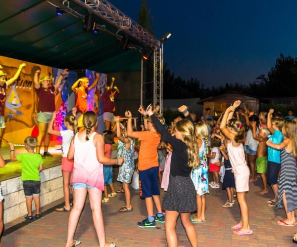 Animatie op Camping Lido aan het Gardameer vlakbij lazise en bardolino