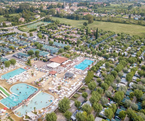 Camping Lido aan het Gardameer vlakbij lazise en bardolino